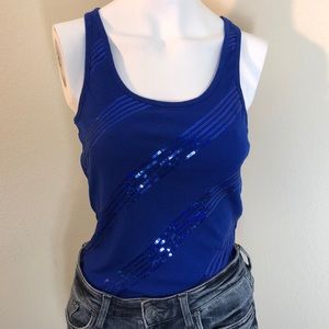 New royal blue tank top